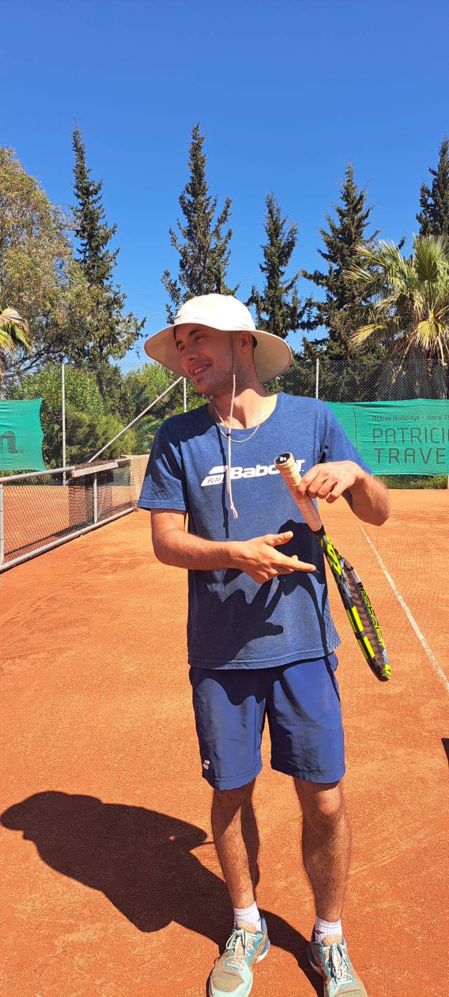 Tennis Training Session